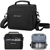 K&amp;F CONCEPT SLR Camera Bag, Shoulder Bag for Camera | Adjustable strap. Compatible DSLR/SLR/Mirrorless. Splash-proof. Compact