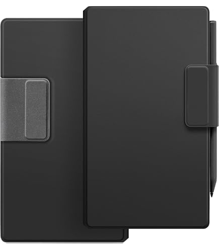 Étui En Cuir Véritable Pour Tablette AiPaper Mini E Ink - Folio Premium Porte-Stylo, Fermeture Magnétique - 10