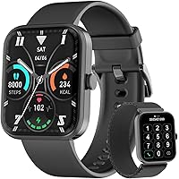 Blackview Smartwatch Uomo Donna, Effettua e Rispondi alle Chiamate,1,83'' Orologio Intelligente Fitness,Cardiofrequenzimetro,