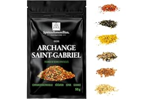 SPIRITUELLEMENTBIEN Incenso Arcangelo San Gabriele resina Sacra e Autentica in grani da 50g per Fumigazione, Brucia Essenze o Incensiere – Comunicazione spirituale, Rivelazione, Speranza, Guida –