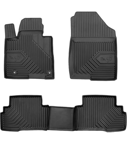 MOTOS Alfombra De Goma Para El Suelo Del Coche Para Kia Sorento III 2014-2020 Mejore Su Comodidad De Viaje Con La Alfombra Antideslizante Auto TM- Felpudo De Coche Para Todo Tipo De