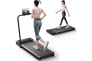 Sperax Treadmill-Under Desk Treadmill-2 in 1 Folding Treadmill-Black