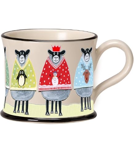 Pig Moorland Tazza In Ceramica Da 284 Ml – Originale Regalo Umoristico A Forma Di Maiale, Microwavabile E Lavastoviglie