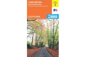 Chichester Map | South Harting & Selsey | Ordnance Survey | OS Explorer Map OL08 | England | Walks | Hiking | Maps | Adventure