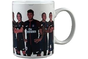 PSG 5 Spieler Tasse in Packs EDD Paris SG Unisex Kinder, Weiß