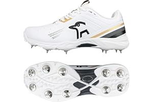 Kookaburra KC 3.0 Spike Cricket Shoe - Gold/Black