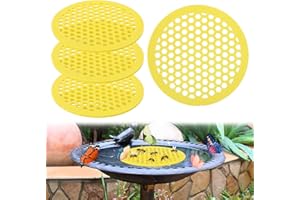 ARTGUTS 4 pièces île flottante pour abeilles,abreuvoir pour le jardin,outil pour l'extérieur, décoration de jardin, pollinisateurs assoiffés, for Bee Houses, Gardens, Orchards