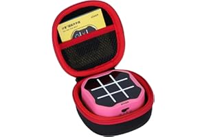Lebakort Etui Duro Viaggio do Giiker Infinite Tic-Tac-Toe Bolt Game (czarne + czerwone)