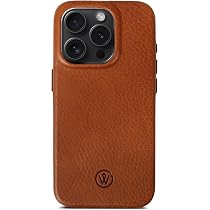 Leder Hülle Für IPhone 15 Pro (6,1 Zoll) – Ölwachs-Leder, Dünn & MagSafe Kompatibel