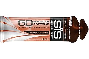 SCIENCE IN SPORT SIS - Energy Gel Plus Caffeine - Double Espresso - 10 x 60ml Gels