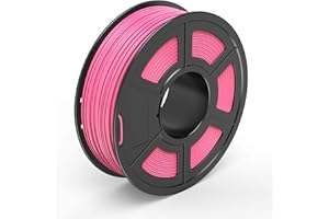 TECBEARS PLA Filamento de Impresión 3D, 1.75mm Rosado, Precisión Dimensional +/- 0.02 mm, 1kg Carrete, 1 Paquete
