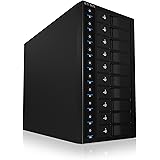Icy Box IB-3810U3 Externes Gehäuse (SINGLE) für 10x 3,5 Zoll SATA Festplatten (einzeln schaltbar), USB 3.0 (UASP), SATA III,