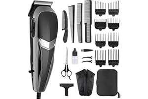 COSYONALL Rasoio Elettrico Barba Tagliacapelli Uomo Professionale Capelli Regolabarba EU-220V