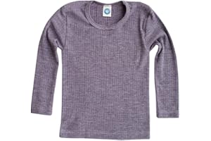 Cosilana, Kinder Unterhemd Langarm, 45% KBA Baumwolle, 35% kbT Wolle, 20% Seide