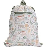 Little Dutch Safari Friends Safari Friends Sports Bag for Boys and Girls - White/Green