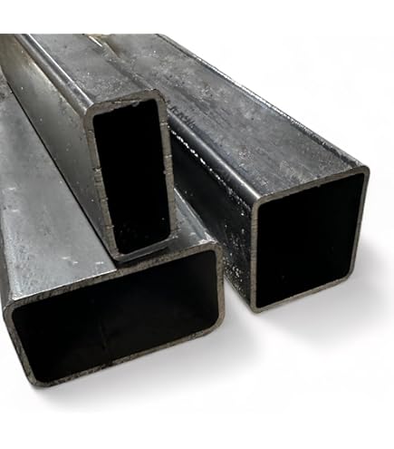 K I Metals Mild Steel BoxSection -2000MM Length (2M) X 40MM Width X 40MM Height X 3MM Wall Thickness, Durable Square Mild Steel Tubes For Constructions, Residential & DIY Projects