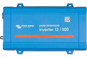 Victron Energy 500VA 12-Volt 230V AC Ren Sinusvågväxelriktare (Schuko)