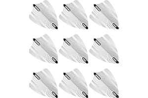 RED DRAGON Hardcore Freestyle Dart Flights- 3 Sets Per Pack (9 Dart Flights in total)