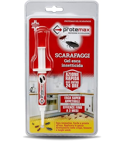 Protemax GEL SCARAFAGGI BLATTE INSETTICIDA Siringa GR. 5 Zapi Spa - Foto 12