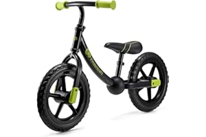 Kinderkraft, 2WAY Off Road Next Bicicleta sin Pedales, Bicicleta Infantil, Bici Bebe, Cuadro Bajo, Regulable, Sillín Blando, A Partir de 3 años hasta 35 kg, Nero