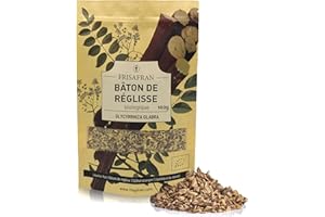 FRISAFRAN | Infusion De Racine De Réglisse Coupée 100g | Biologique | Directement Du Producteur | Thé de bâton de reglisse | Thé de réglisse coupée | reglisse | Réglisse | Infusion | Tisane Reglisse