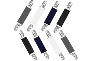 EnixwH 8 Stück Pullover Clips, Sweater Cardigan Clips, Fäustling Clips, Strickjacke Clips, Sweater Cardigan Clips Elastische, Schal Clip, für Pullover, Kleider, Strickjacken Und Hemden