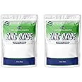 MYOC Pure & Fine Cosmetic Grade Quality White Zinc Oxide (ZnO) Powder Nano-Sized Particles for DIY Personal and beauty care Raw Material Ideal for SPF sunscreen Diaper Rash - 110g(Pack of 2)