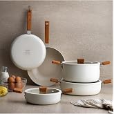 Sch&auml;fer Ceramoni Seramik Basık Tencere 28 Cm-Krem