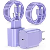 25W Fast Charging Charger, 2PACK USB C Charger Fast Charging for iPhone with 2M C-Lightning Cable for iPhone 14/14 Pro/14 Pro