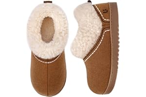 LongBay Women's Cosy Bootie Slippers Memory Foam Ladies Warm House Shoes Non-Slip Indoor Outdoor