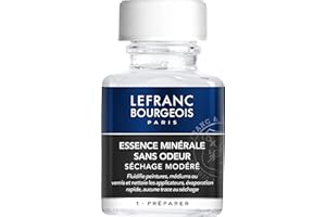‎LEFRANC BOURGEOIS Lefranc & Bourgeois Malmittel, geruchsarmes Lösungsmittel für Ölfarben in 75 ml Flasche