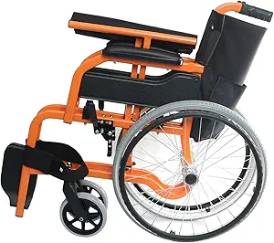 KHL Simple Light Weight Bright Orange Frame Wheelchair