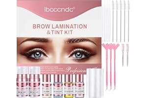 LURELUXE Profesional Brow Lamination,Lifting Cejas para Principiante,Laminación de Cejas Plantillas Reutilizables,para uso en el hogar y el salón,Fácil de usar