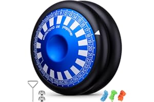 MAGICYOYO JoJo Kinder D6 YOSPINNER, 6-in-1 Trick JoJo mit Vielseitigen Spielmodi, 2A Metall Jo Jo für Finger Spin, Responsive Jo-Jo mit Leerlauf, Magic Yoyo Spielzeug für Kinder und Erwachsene