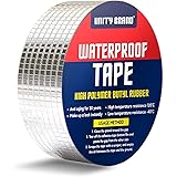 UB Unity Brand Super Strong Adhesive Waterproof tape Permanent Repair Roof Water Leakage Solution Rubber Foil Suitable for Roof Leak, surface Crack, Window Sill Gap, Boat Sealing, Tank Leak (5CM*5M): 