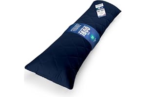 Utopia Bedding Quiltad kroppskudde 40×145 cm, marinblå | Kroppskudde, gravidkudde, för sidosovare, positioneringskudde för va