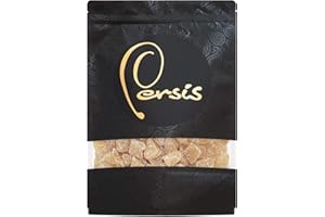 Persis Crystallised Ginger Chunks – Premium Crystalised Ginger Pieces & Stem Ginger for Baking, Cooking, and Snacking (1kg)
