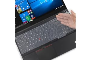 MUBUY-GOL Tastaturabdeckung für Lenovo ThinkPad E15 Gen 4/3/2, ThinkPad L15 Gen 2/1, ThinkPad T15 T15p T15g P15 P15s P15v Gen 3/2/1, ThinkPad E580 E590 E595 L580 L590 P52 P53 P: 72 P73 T570 T575 T580 T590 CL