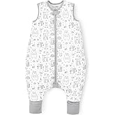Baby Sleeping Bag with Feet Organic Cotton 2.5 Tog Winter Sleeping Bag Pack of 1 Mama Cheetah Winter Sleeping Bag with Organic Cotton Legs with Premium Polyester Filling GOTS and Oeko-Tex 80-90 cm