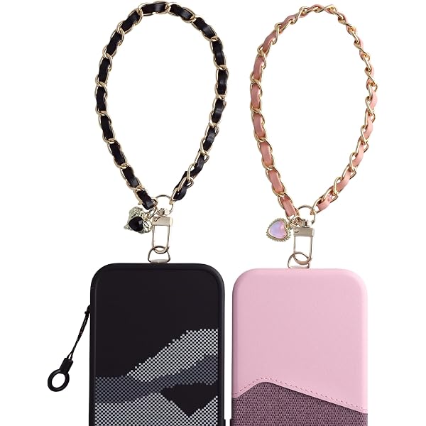 Bracelet Téléphone Papillon Avec Perles - Dragonne Courte Pour Femme, Compatible La Plupart Des Coques - 10