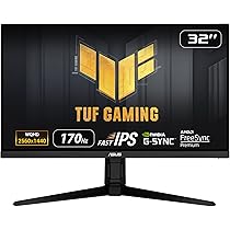 ASUS TUF Gaming VG32AQL1A 31,5 LED IPS WQHD 170 Hz compatible G-SYNC pas cher