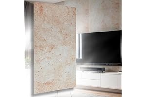 I K H E MALARKA Pannelli in polistirolo, pannelli da soffitto in polistirolo, pannelli da parete XL, decorazioni, effetto cemento, imitazione di cemento, 3 mm di spessore, 100 x 50 cm, 14 m², 28 pezzi