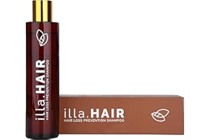 ‎EVOEPHARM Evoepharm® illa.HAIR Hair Loss Prevention Shampoo Haarwuchsshampoo für Männer, Frauen Anti Haarausfall | Haarverdichtung Beschleunigung des Haarwachstums | Hair Growth Haarpflege | Ideal als Geschenk