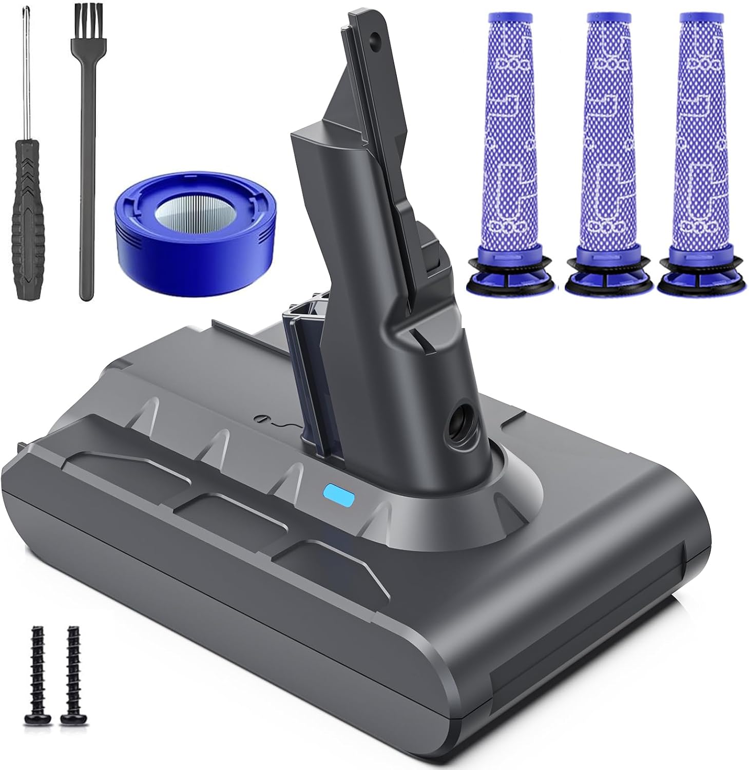 Avis d'Expert & Test Approfondi : 8000mAh Batterie pour Dyson V7 Motorhead Anim (Sélection)