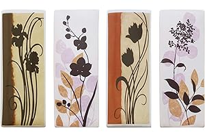 METROX Ikebana Set di 4 umidificatori in ceramica da appendere al termosifone, evaporatori ad acqua a1662