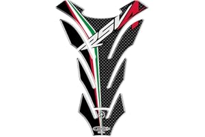 labelbike - Tank Pad Stickers 3D Tank Guard Compatible Motorcycle Aprilia RSV4