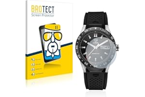 brotect Glass Screen Protector Film compatible with TAG Heuer Connected 46 - Glass-Foil 9H Protection [Scratch Resistant, High Clarity]