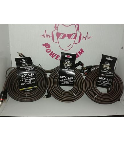 Cavo Pre Segnale Audio Auto Proel SGN 1000 Tripla Schermatura Con Controllo Remoto 12V