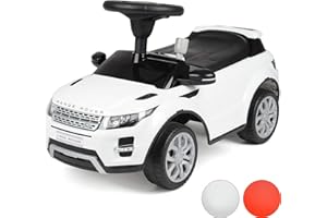 DORSA ToyStar Licensed Range Rover Ride On Car, Kids Foot To Floor, Toddler Evoque SUV, Sound Effects, Under Seat Storage