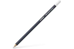 Faber-Castell Creative Studio Goldfaber Colour Pencil, (104), White, Single Pencil, For Art, Craft, Drawing, Sketching, Home, School, University, Colouring